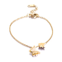 Aurevina Double Butterfly Bracelet