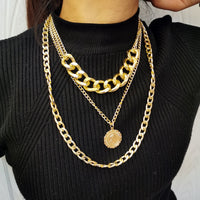 Aurevina Chains Layering Set Necklace