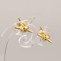 Aurevina Classic Knot Stud Earrings