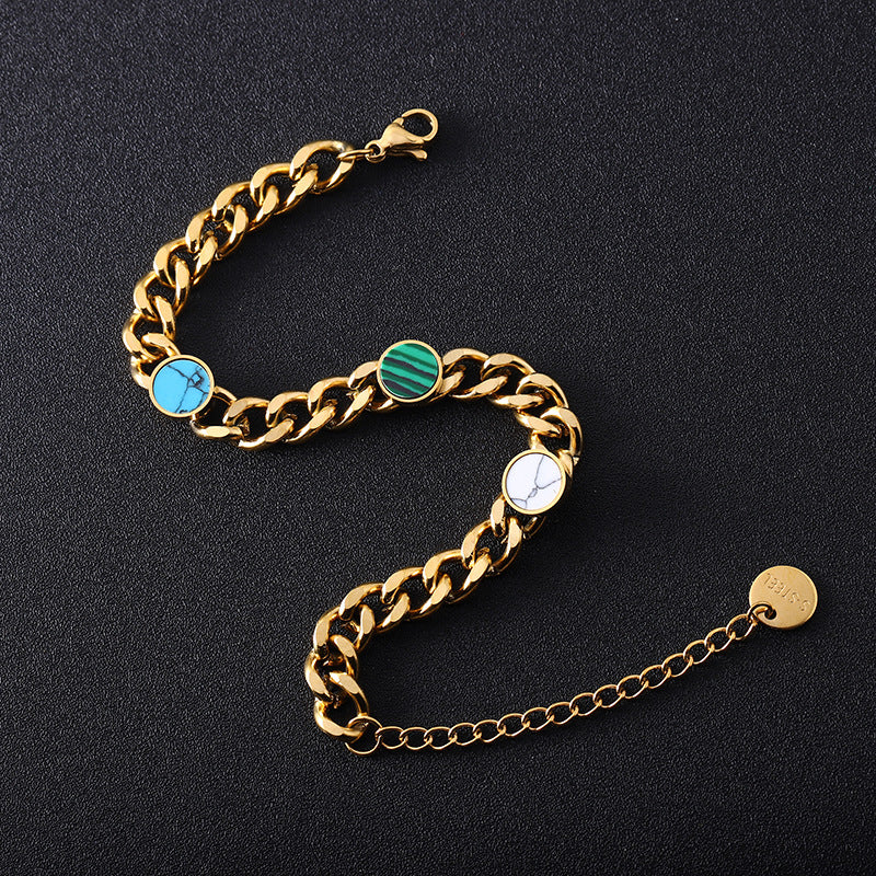 Aurevina Bold Chain Bracelets