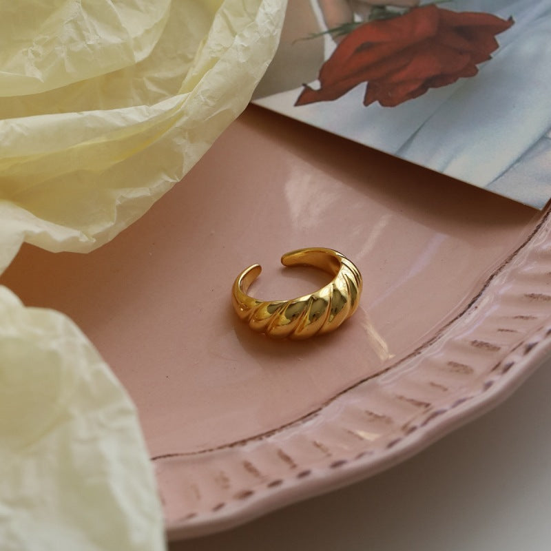 Aurevina Croissant Open Ring