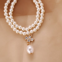 Aurevina Pearl Decor Necklace