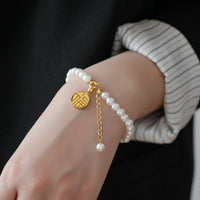 Aurevina Blessing Character Pearl Bracelet