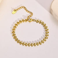 Aurevina Heart Chain Bracelet