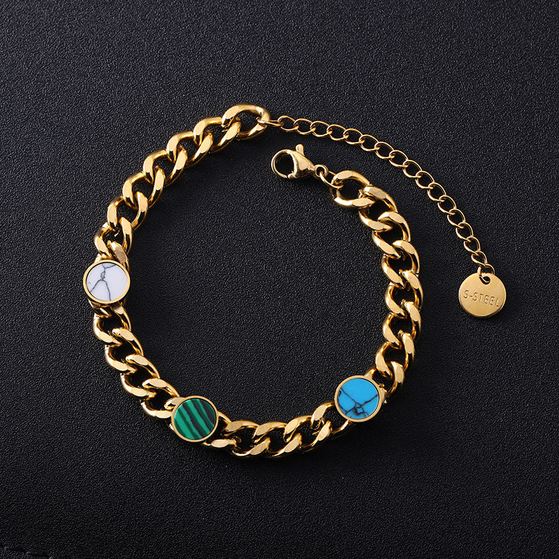 Aurevina Bold Chain Bracelets