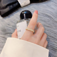 Aurevina Pearl Decor Open Ring