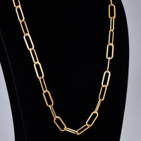 Aurevina Classic Golden Chain Necklace