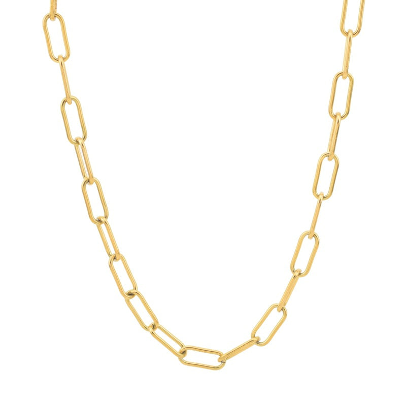 Aurevina Classic Golden Chain Necklace