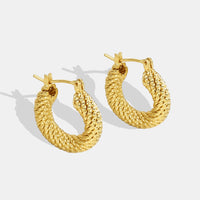 Aurevina Mesh Hoop Earrings