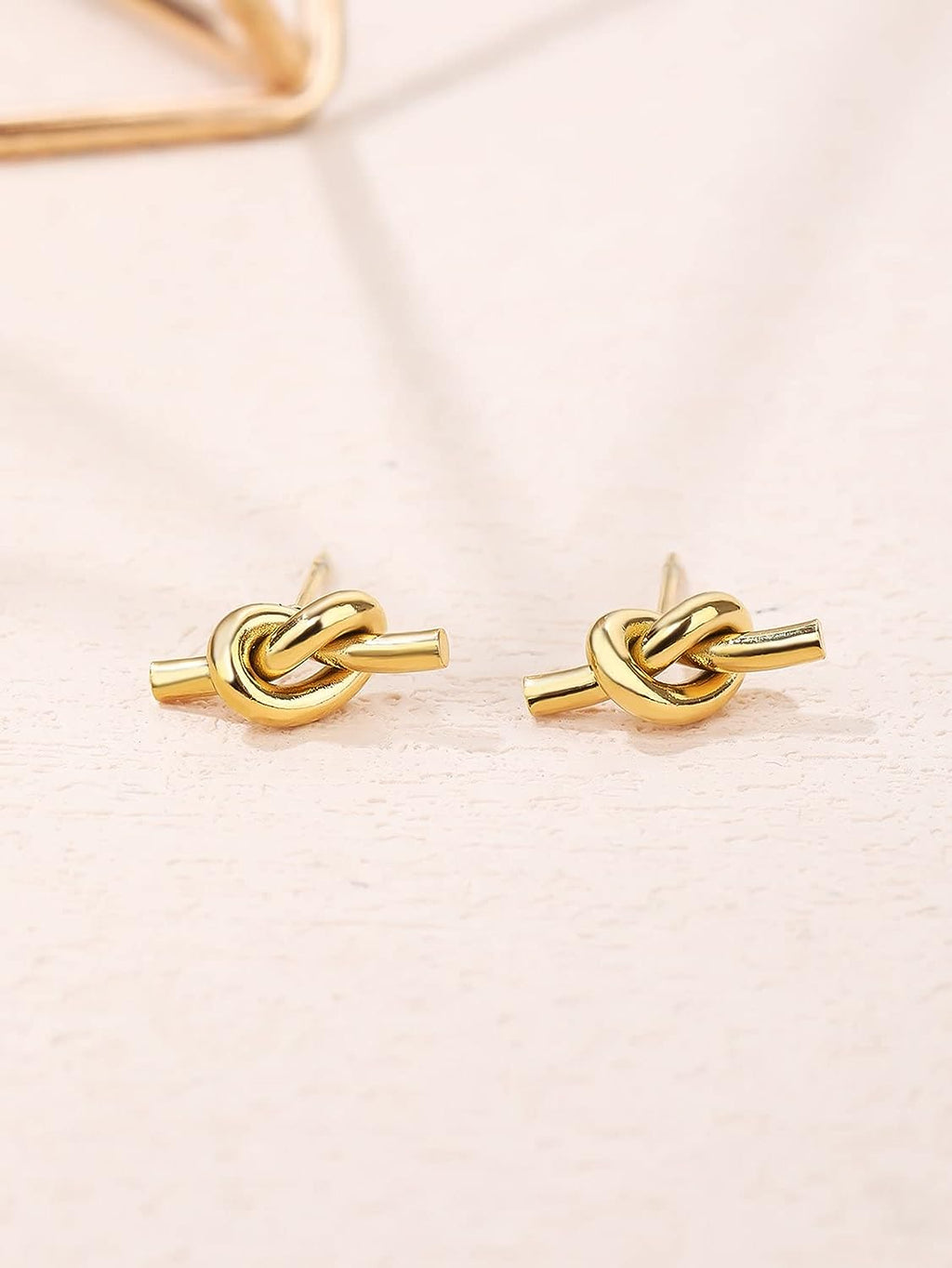 Aurevina Classic Knot Stud Earrings